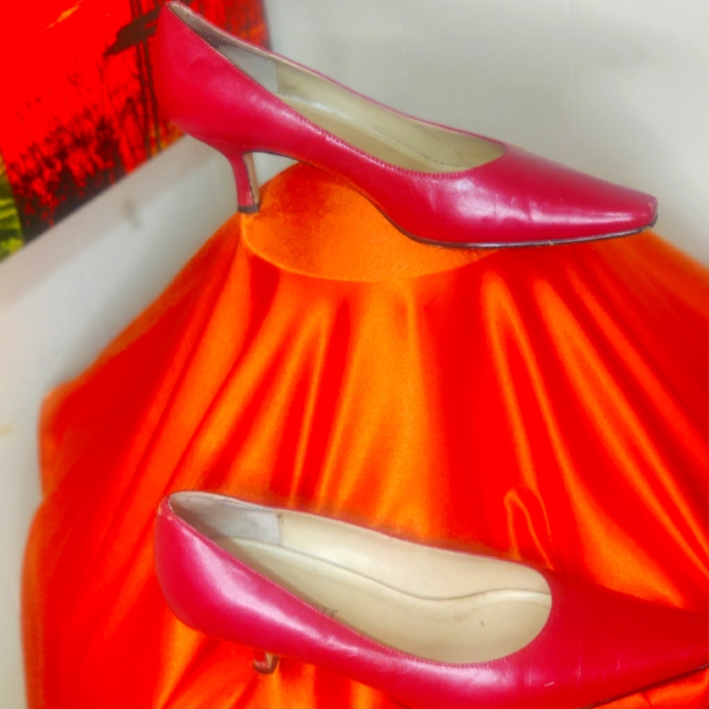 Burgundy Karen Scott pumps